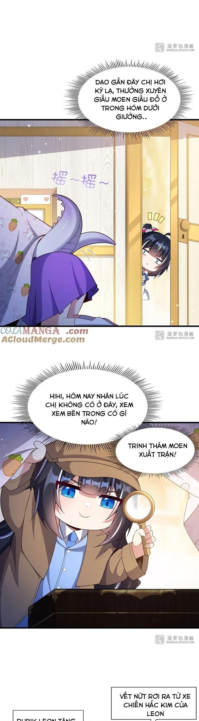 câm miệng đi ác long, ta không muốn trông trẻ với ngươi nữa! chapter 16 23