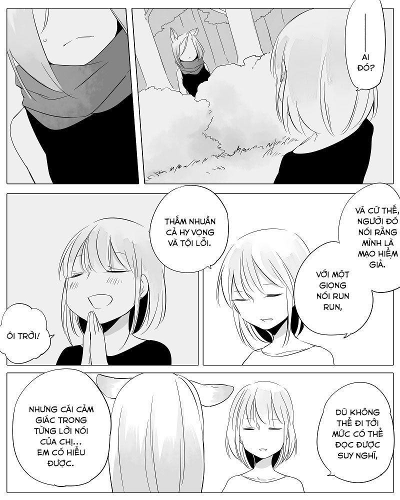 yêu quái cô đơn và cô bé bị mù chapter 8 8