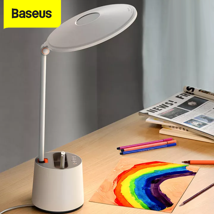 Đèn LED Baseus đèn LED bảo vệ mắt, cảm biến ánh sáng theo môi trường, đèn đọc sách, đèn làm việc-Hàng Chính Hãng