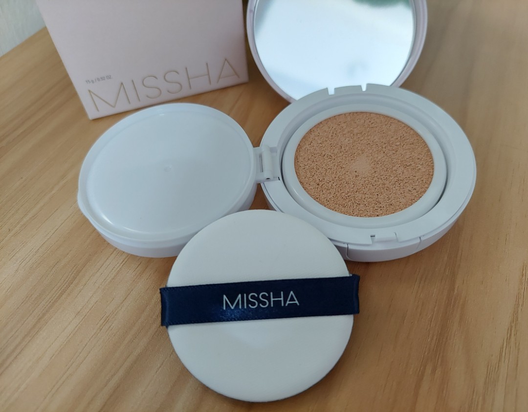 Phấn Nước Misa Magic Cushion Cover Lasting Hồng Hàn Quốc 15g