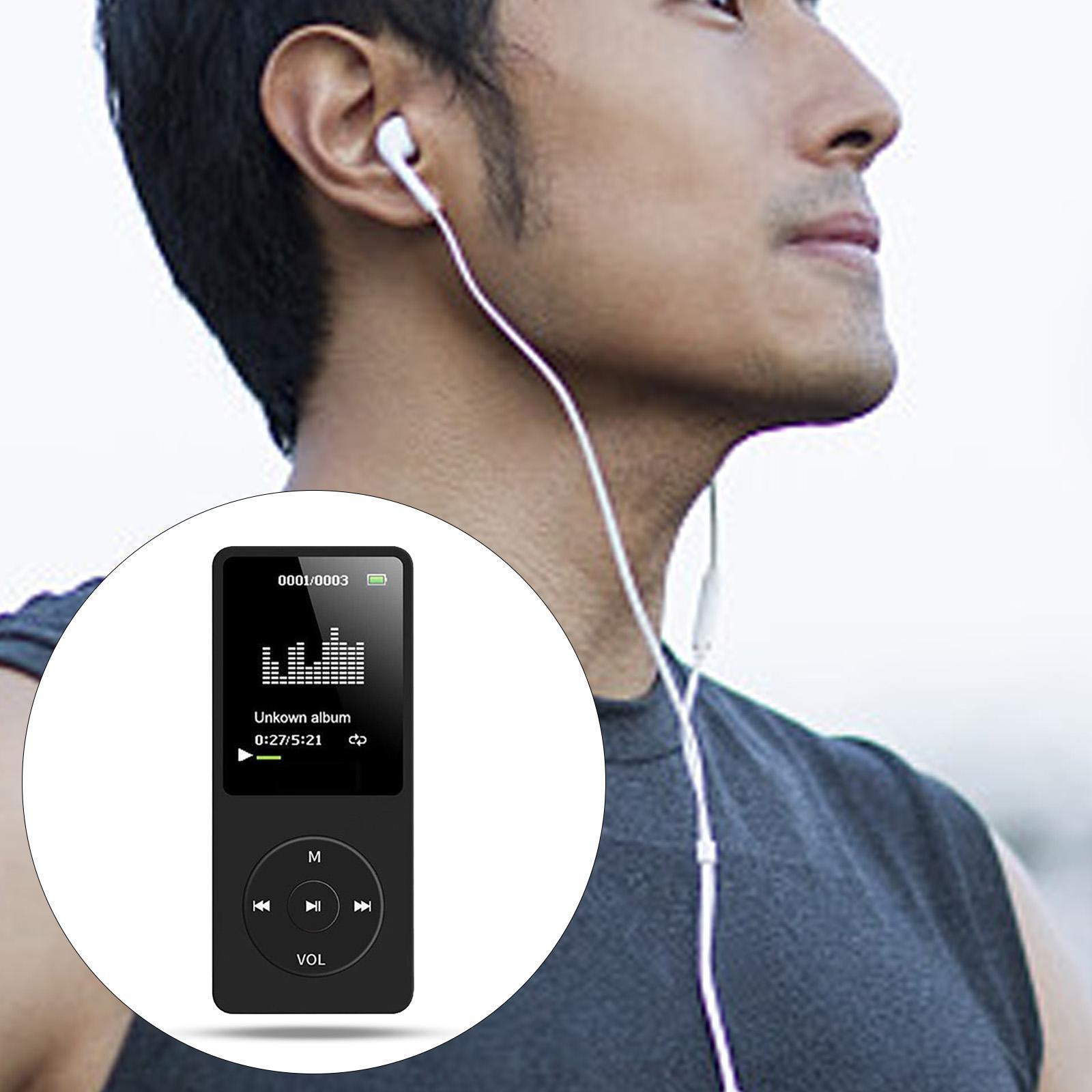 Sport HIFI MP3 MP4 Speaker Player Voice USB TXT Black