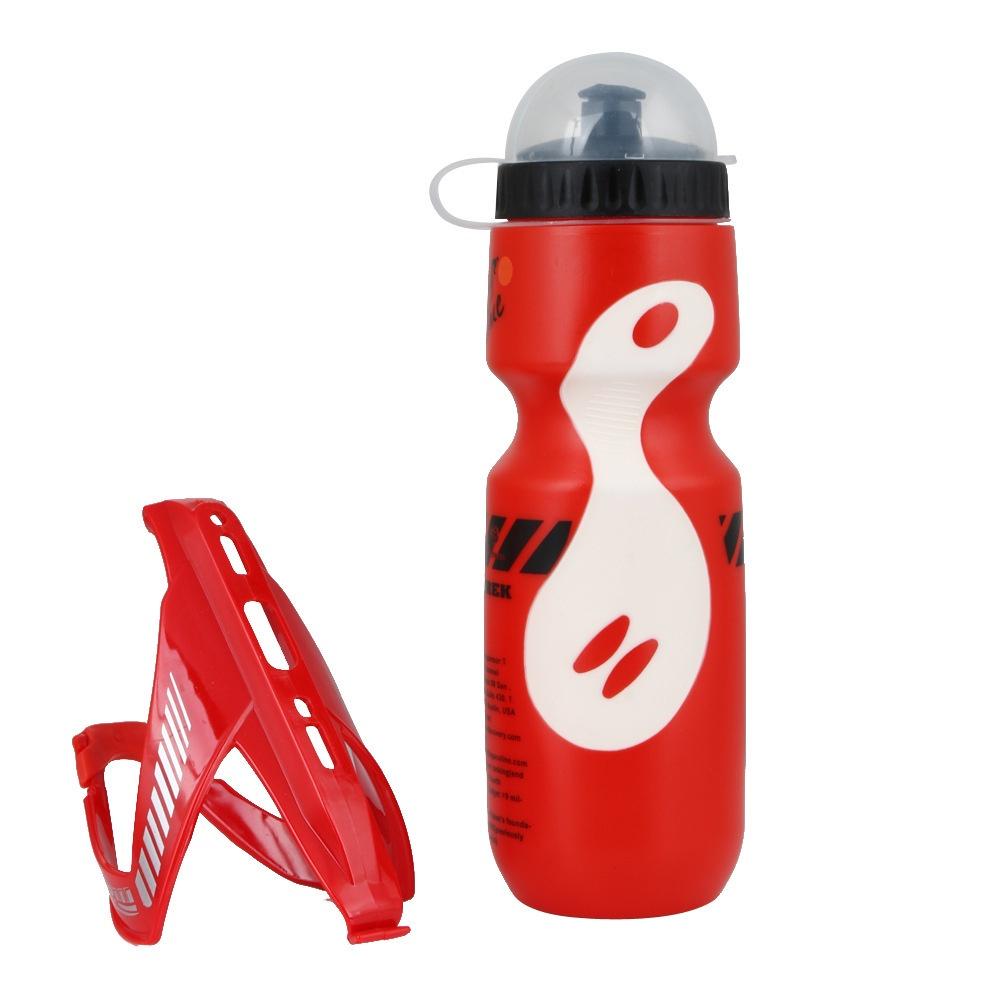 Bình Nước Nhựa Gắn Xe Đạp 650ml Giá Đỡ