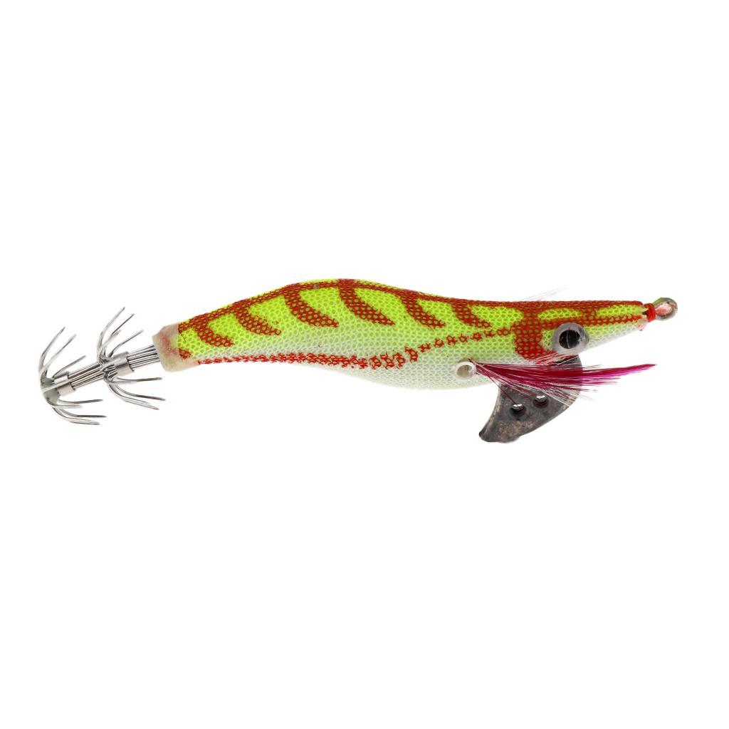 Squid Jigs Fishing Lures Hard Jig Baits Shrimp Lure