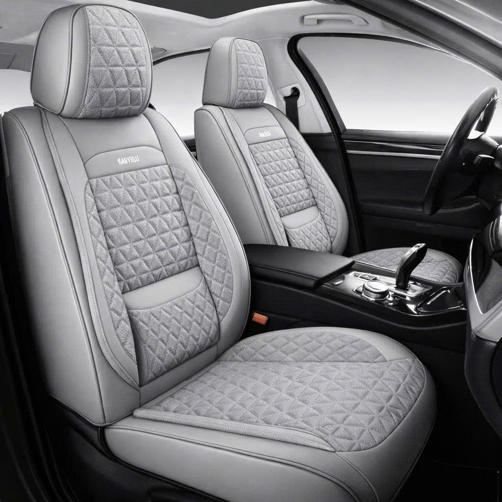 Bộ áo ghế da Napa 9D cho xe 5 chỗ nhiều mầu cao cấp, tặng kèm 2 gối