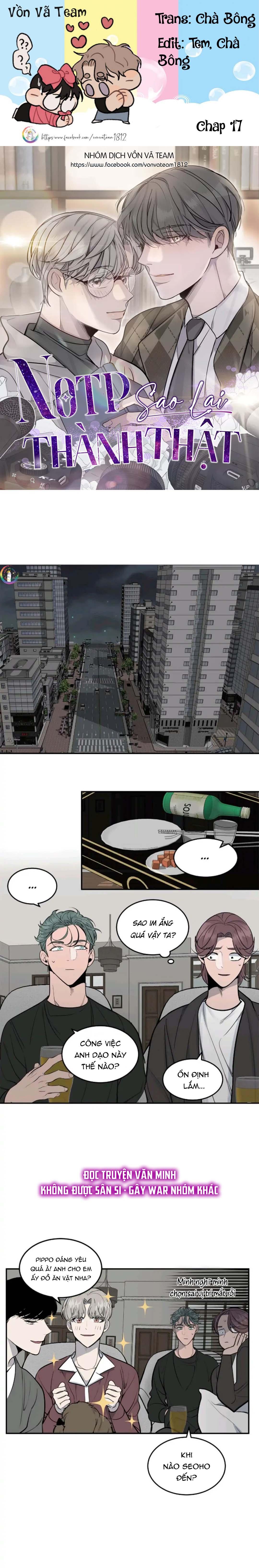 sao notp lại thành thật rồi? chapter 17 1