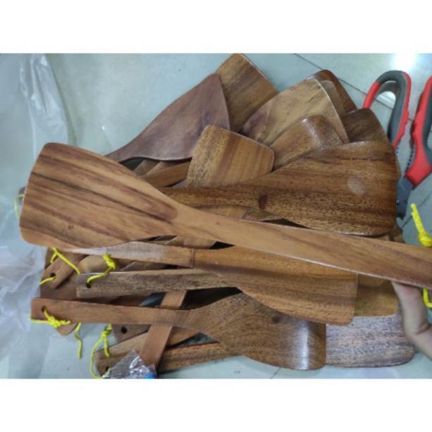 Muôi -Xẻng Gỗ chiên xào gỗ tự nhiên-MG0010