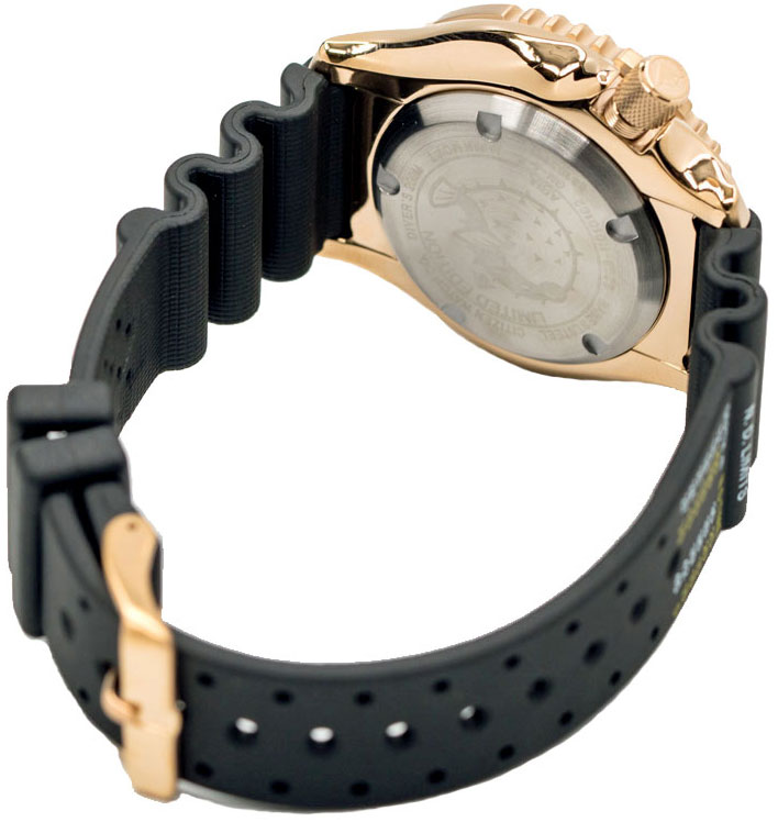 Đồng Hồ Nam Citizen Dây Cao Su NY0083-14X - Mặt Nâu