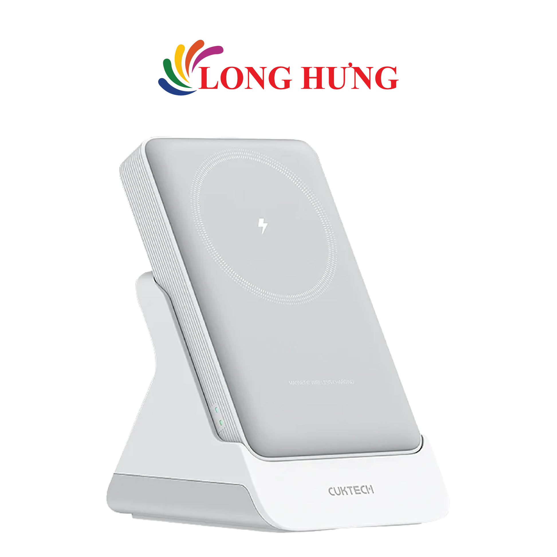 Combo sạc dự phòng Cuktech Power Bank 1C 10000mAh 20W + Đế sạc POGO Plug 7.5W CP122M - Hàng chính hãng