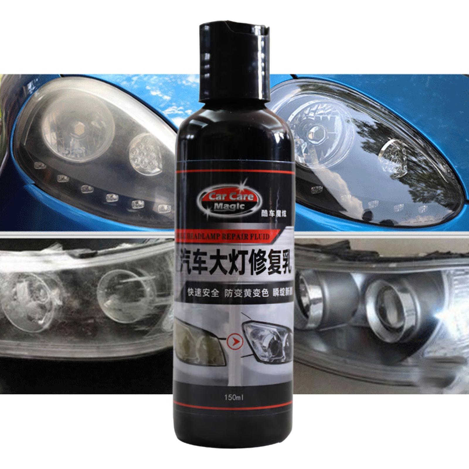 Headlight Polisher Liquid Headlight Restoration Headlight Restorer 150ml