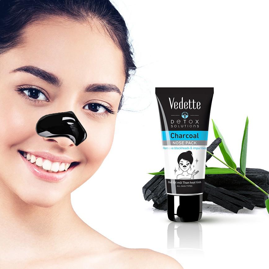 Gel lột mũi Vedette than hoạt tính 50ml