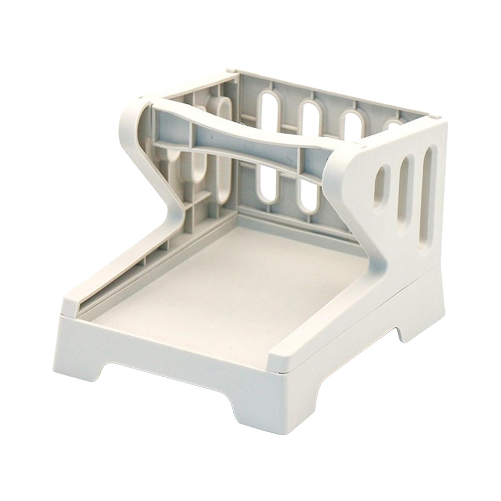 Thermal Label Holder for Rolls and Fanfold Labels, Work with Desktop Label Printer Home Office Supplies Shipping Label Stand