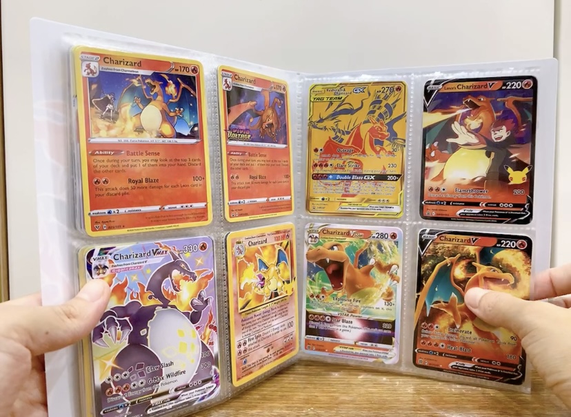 Bộ sưu tập thẻ bài TCG Charizard ĐẦY ĐỦ các phiên bản đã phát hành - Không trùng nhau