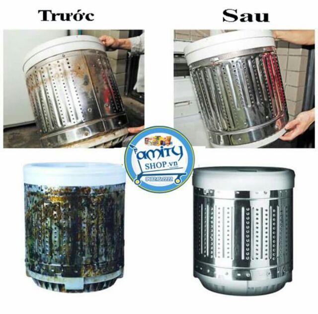Tẩy lồng máy giặt