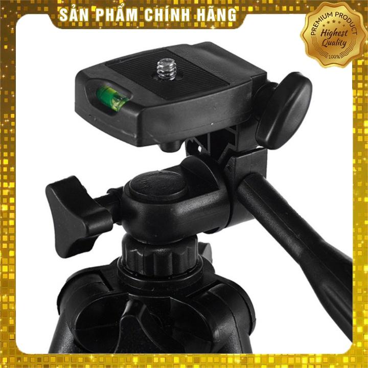 Giá Đỡ Quay Phim 3 Chân Máy Chụp Ảnh TF-3110 Tặng Kèm Miếng Kẹp Điện Thoại Dùng Để Livestream, Chụp Ảnh, Quay Tiktok