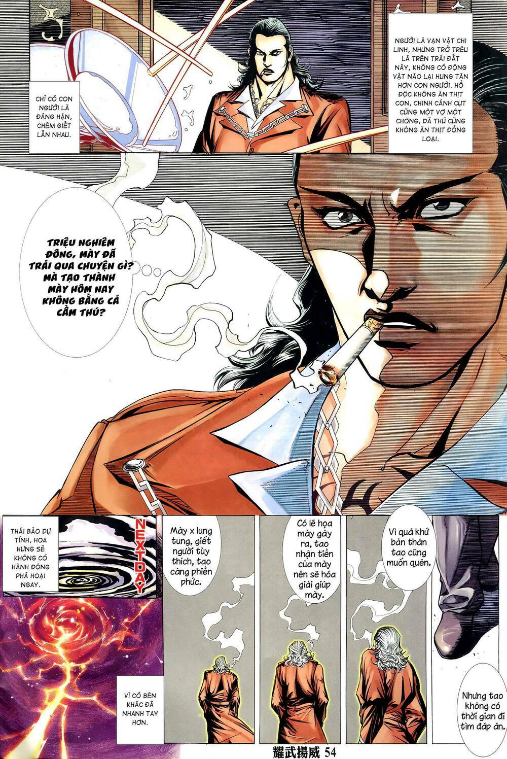 diệu võ dương oai chapter 318 12