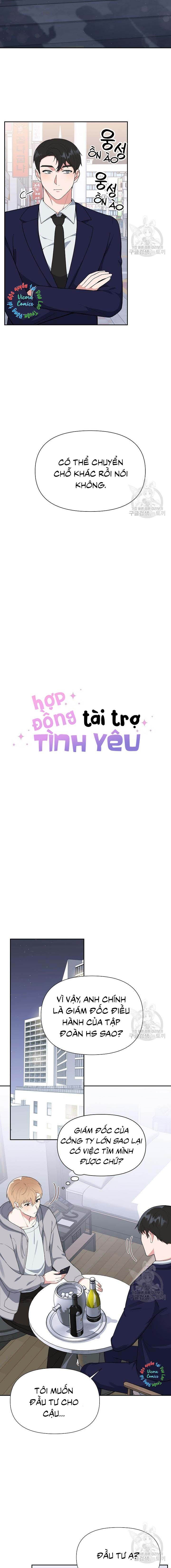 hợp đồng tài trợ tình yêu chapter 2 3