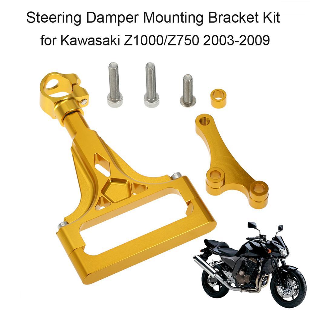 Steering Damper Stabilizer Holder ,Motorcycle Bracket Mounting Motorcycle Parts Fit for Kawasaki 2009 Z750