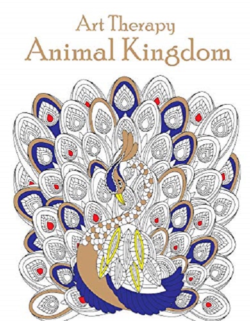 Art Therapy Colouring Book - Animal Kingdom