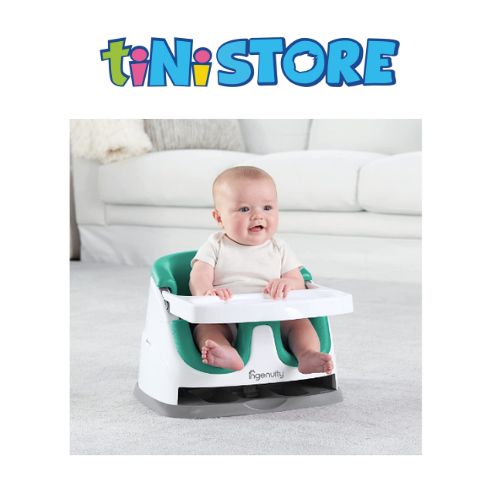 tiNiStore-Đồ chơi ghế ăn dặm 2 trong 1 màu xanh lá Ingenuity 11574