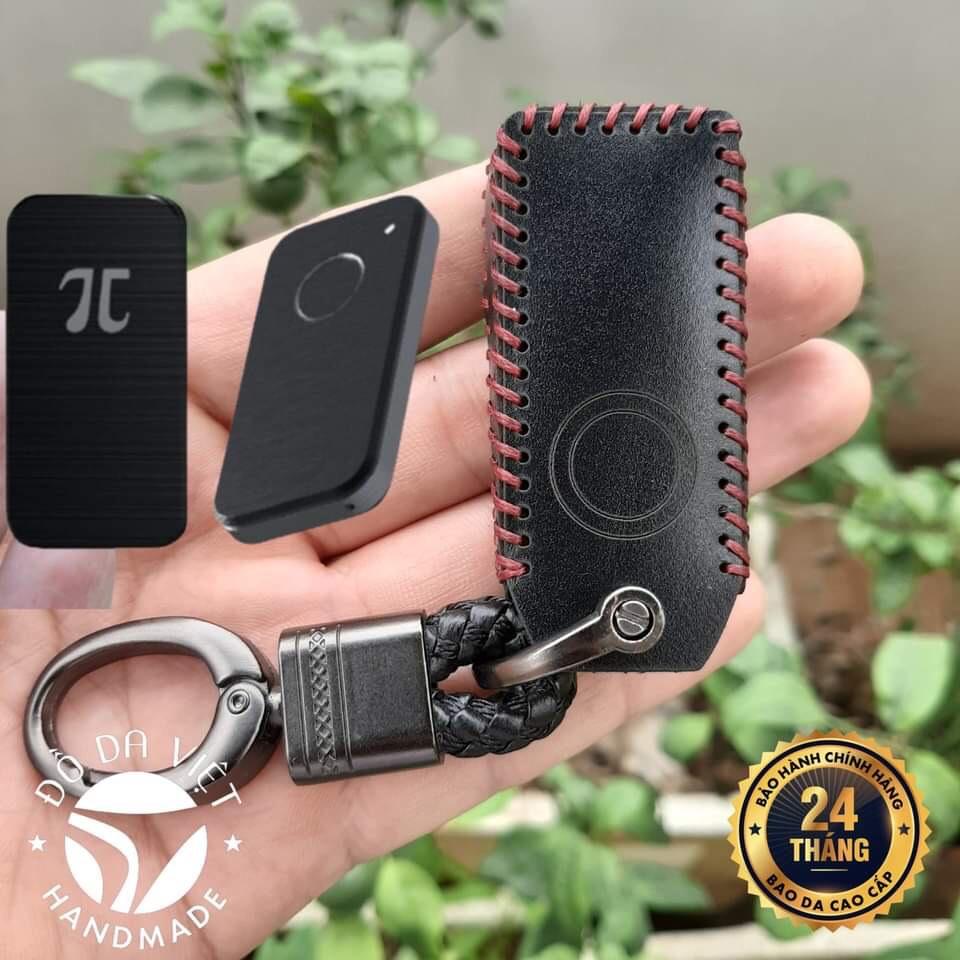 Bao Da Chìa Khóa Remote Pitech chống trộm, keyfob Pi V1 và V2 da thật 100%, bảo hành 2 năm