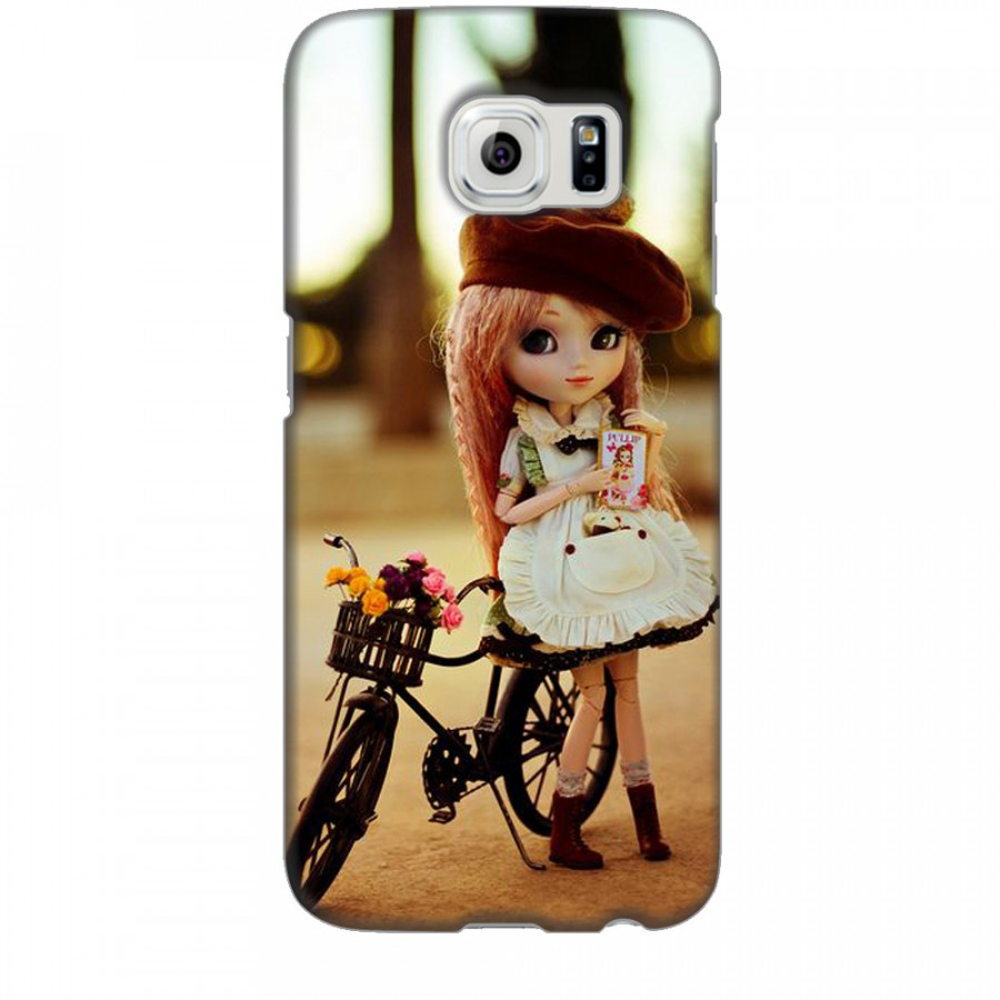 Ốp lưng dành cho điện thoại SAMSUNG GALAXY S6 Baby anh Bicycle Mẫu 4