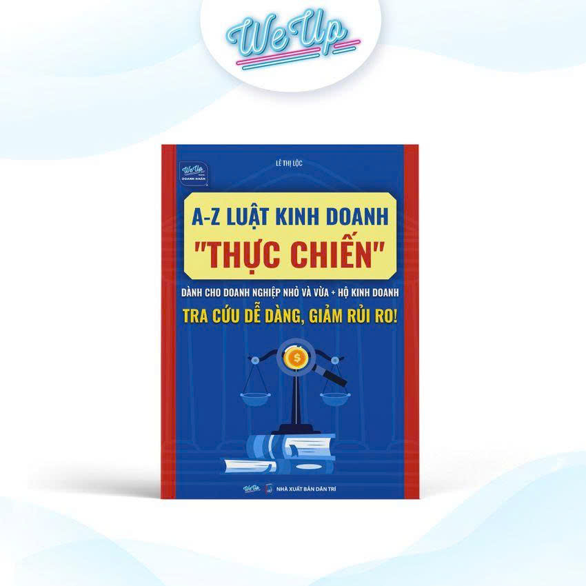 Combo 2 sách: A-Z Luật kinh doanh thực chiến dành cho doanh nghiệp vừa nhỏ - HKD, Hướng dẫn kê khai thuế