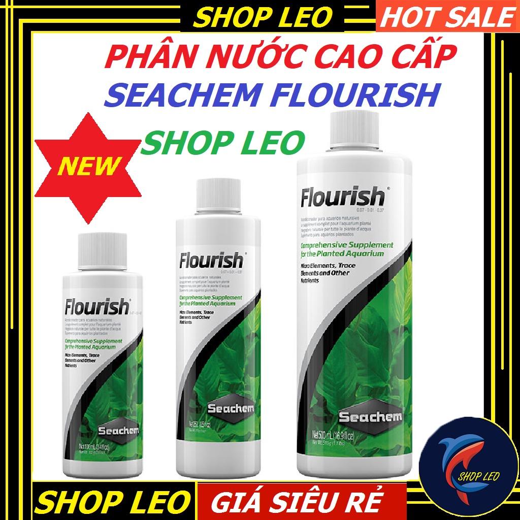 Seachem FLOURISH - Phân nước vi lượng tổng hợp giành cho hồ thuỷ sinh - phụ kiện cá cảnh-shopleo