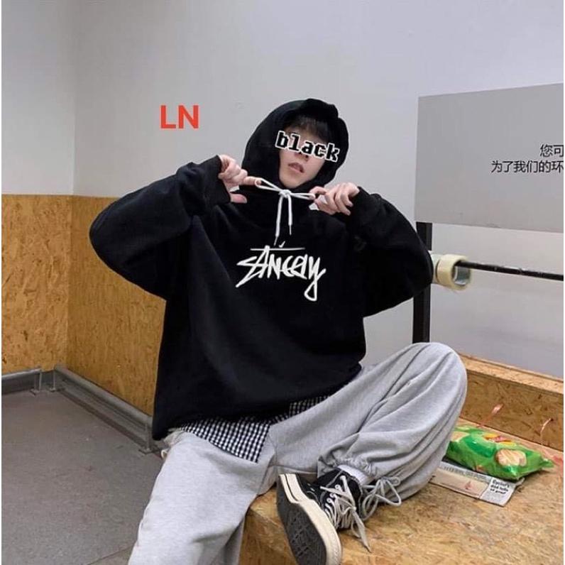 Áo hoodie chữ ký AMOU DA6