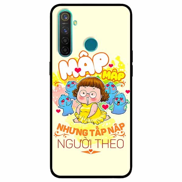 Ốp lưng in cho Realme 5, Realme 5s, Realme 5i Mẫu Mập Tấp Người Theo Nữ