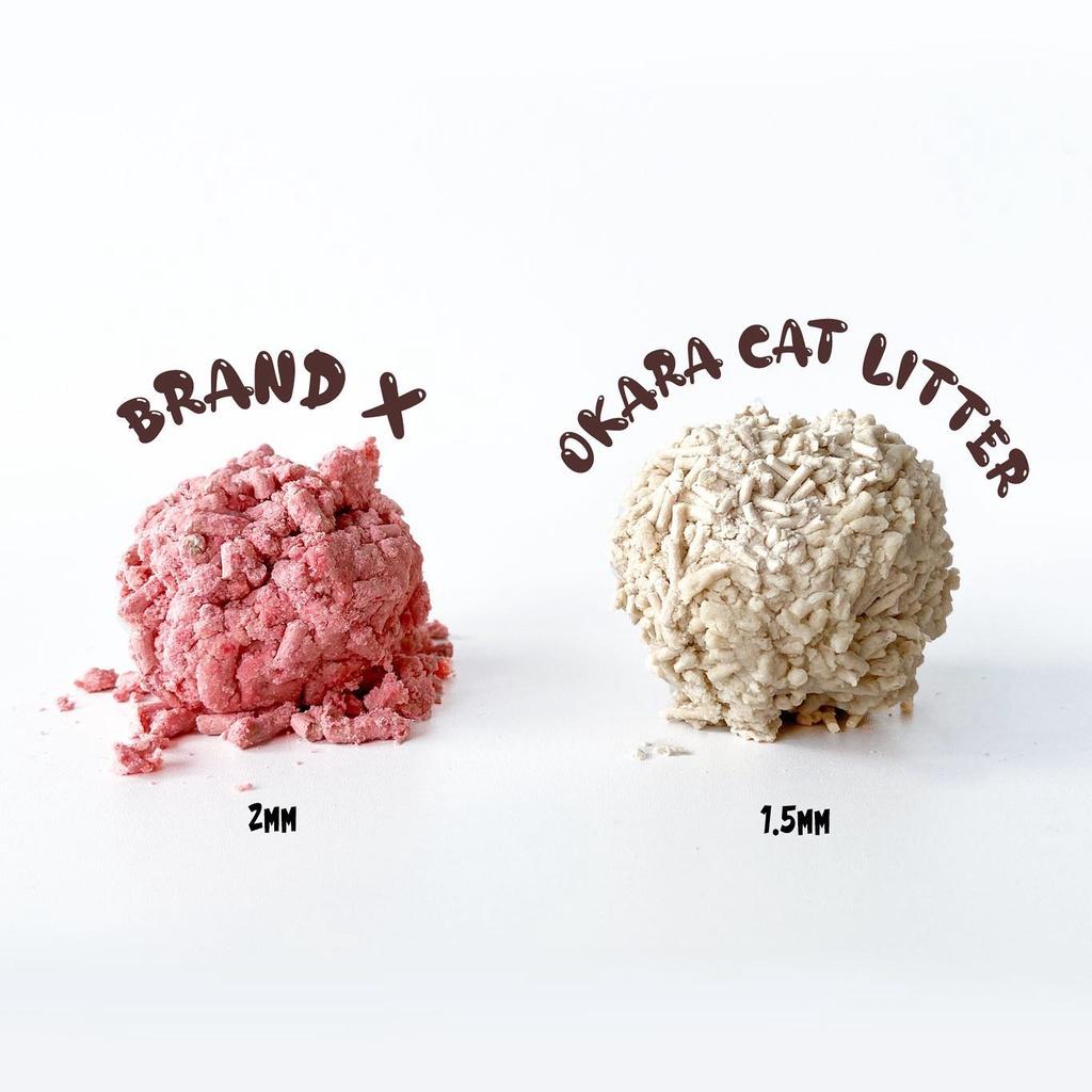 Cát Vệ Sinh Mèo Đậu Nành Cao Cấp Không Bụi Vón Nhanh - JollyCat Tofu 6L