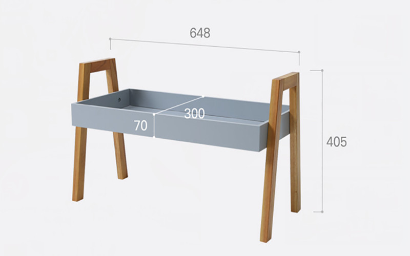 KỆ GỖ TRANG TRÍ HÀN QUỐC - A CASE