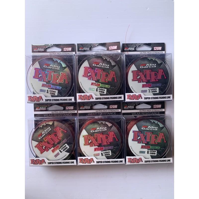 Cước câu cá Abu Garcia Extra 120m mới nhất- có video test cước