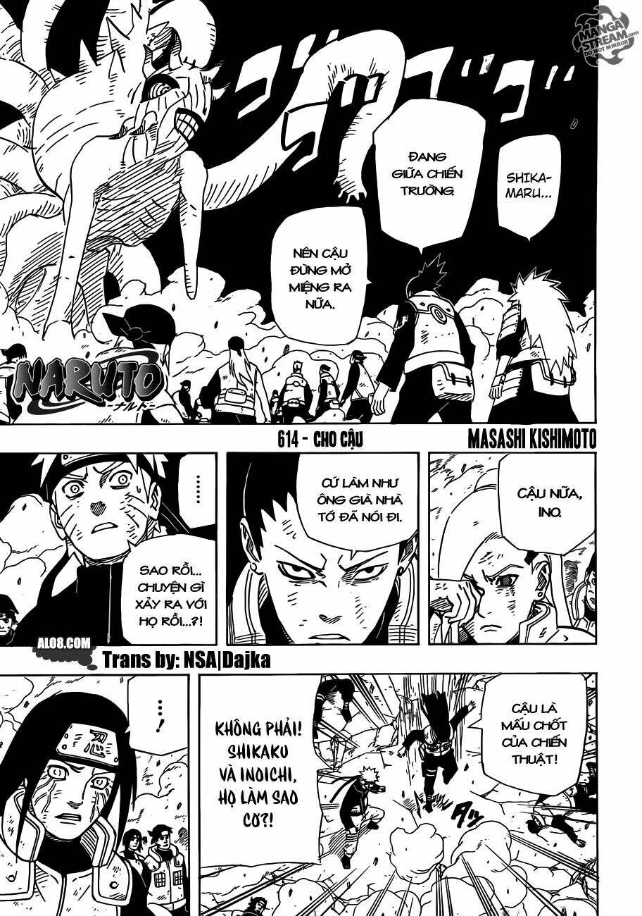 naruto - cửu vĩ hồ ly chapter 614 1
