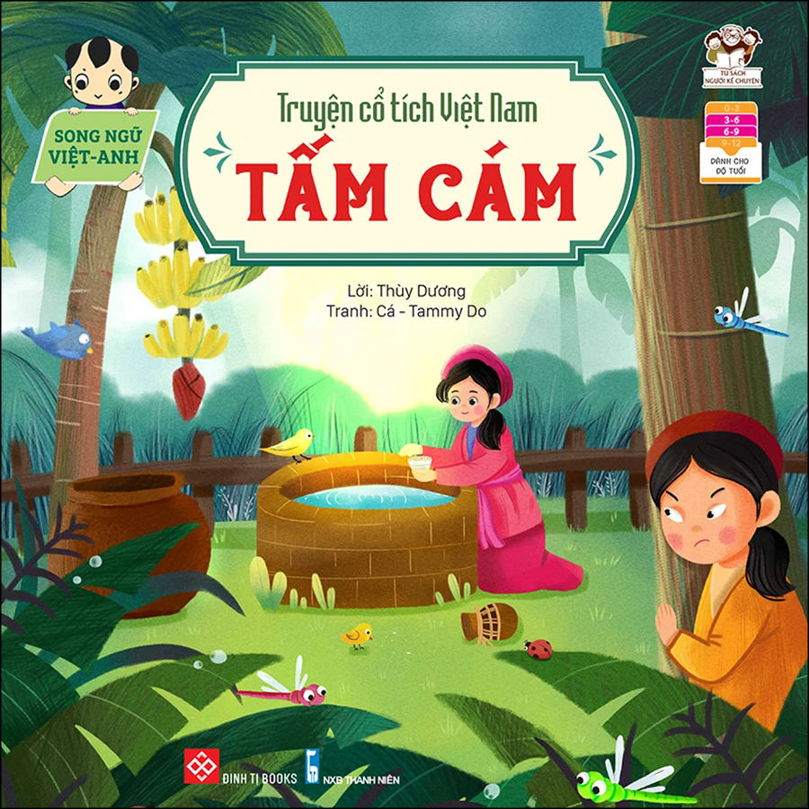 Truyện Cổ Tích Việt Nam (Song Ngữ Việt - Anh) - Tấm Cám