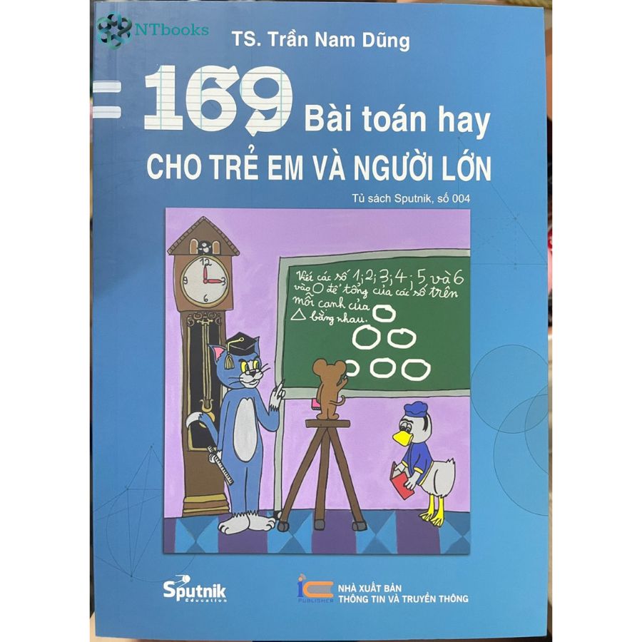 Sách 169 Bài toán hay cho trẻ em và người lớn