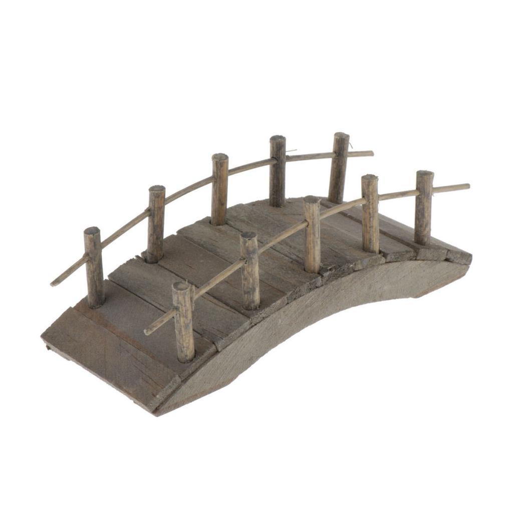 1/12 Dollhouse Miniature Arch Bridge Model For Fairy Garden Accessory