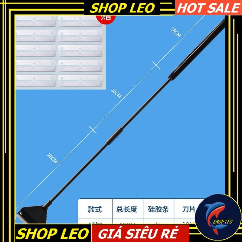 Dao cạo rêu + 10 Lưỡi dao - cạo rêu bể cá cảnh- hồ thủy sinh - phụ kiện thủy sinh - shopleo
