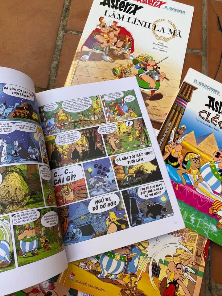 NHỮNG CUỘC PHIÊU LƯU CỦA ASTERIX - NXB KIM ĐỒNG - KHỔ LỚN IN MÀU
