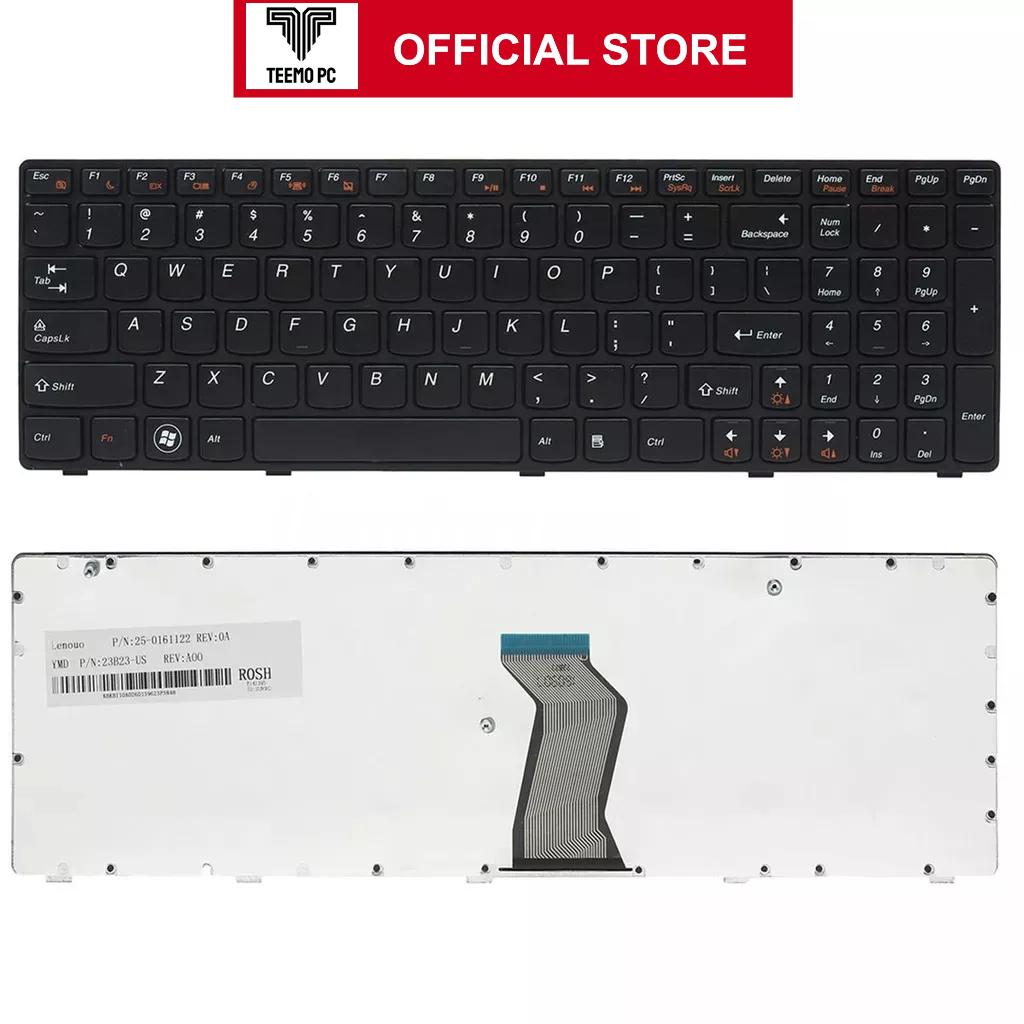 Bàn Phím Tương Thích Cho Laptop Lenovo Z580 Z580A - Hàng Nhập Khẩu New Seal TEEMO PC KEY129