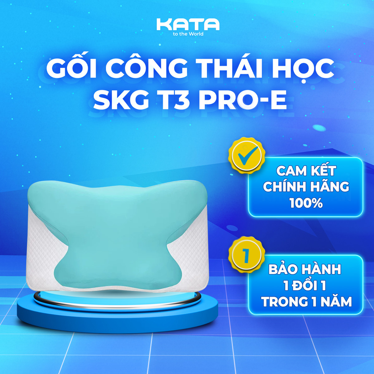 Gối công thái học KATA SKG T3 PRO-E