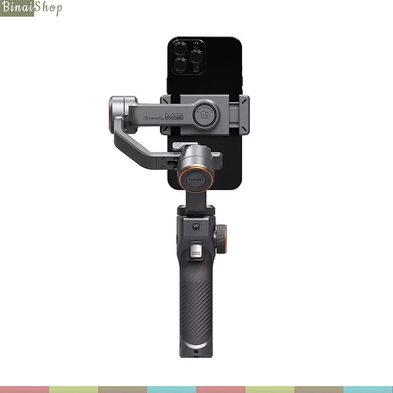 Hohem Isteady M6 / M6 KIT - Gimbal Chống Rung Cho Smartphone, Tích Hợp Cảm Biến AI, Tải Trọng 400g - Hàng chính hãng