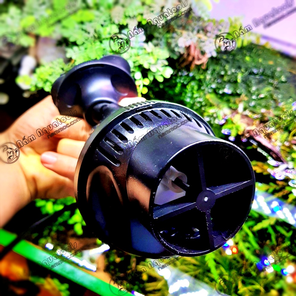 Máy thổi luồng, tạo sóng 1 đầu WP-400M 15W cho hồ cá