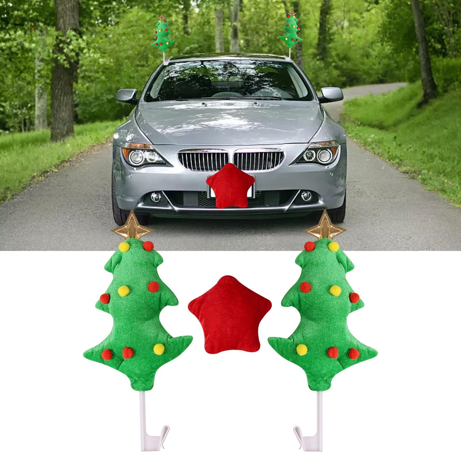 Mua Christmas Car Decoration Auto Accessories Red Star for Winter ...
