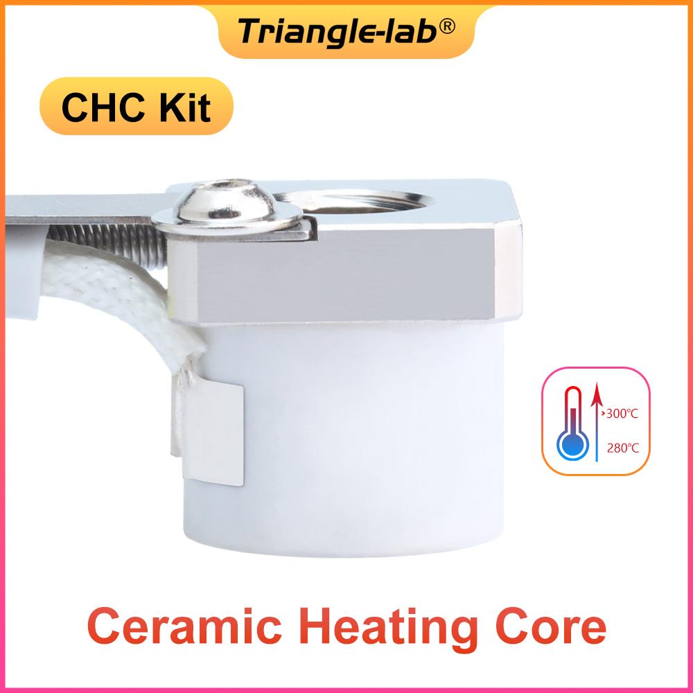 Trianglelab CHC KIT Lõi sưởi gốm Lõi Nhiệt nhanh Mini cho Ender 3 V6 Hotend CR10 CR-CR-6 SE MK3S Máy in 3D Hotend