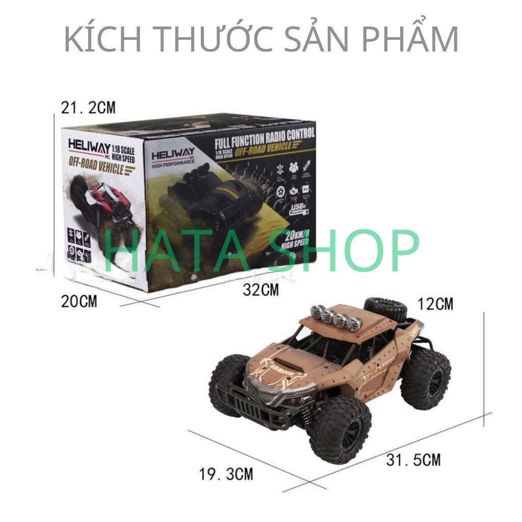 Xe Địa Hình HELIWAY 20km/h Điều Khiển Từ Xa Tỉ Lệ 1:16 Vượt Địa Hình Leo Núi Xe Đua Địa Hình Tốc Độ Cao Việt Dã