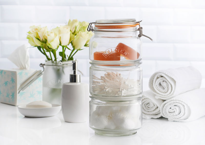 Kilner - Bộ hũ thủy tinh - 3 cái