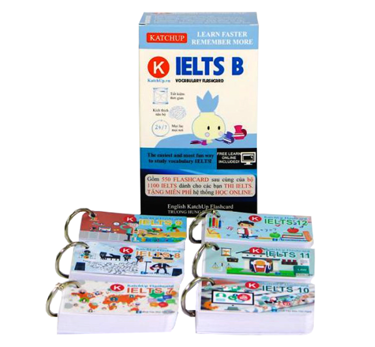 Bộ KatchUp Flashcard IELTS - Standard