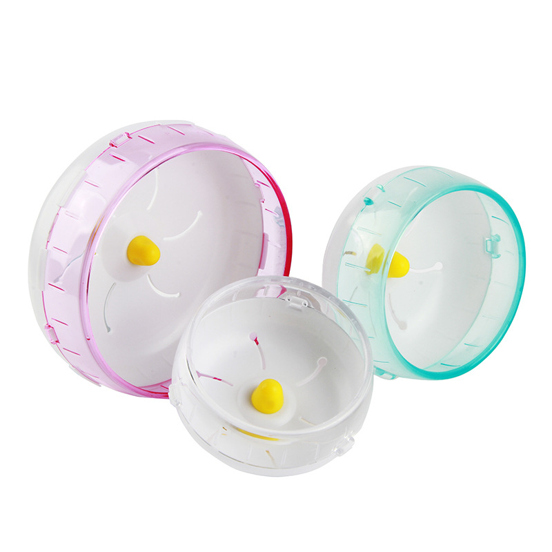 Vòng quay tập chạy gắn lồng chuồng cho Hamster (màu ngẫu nhiên)