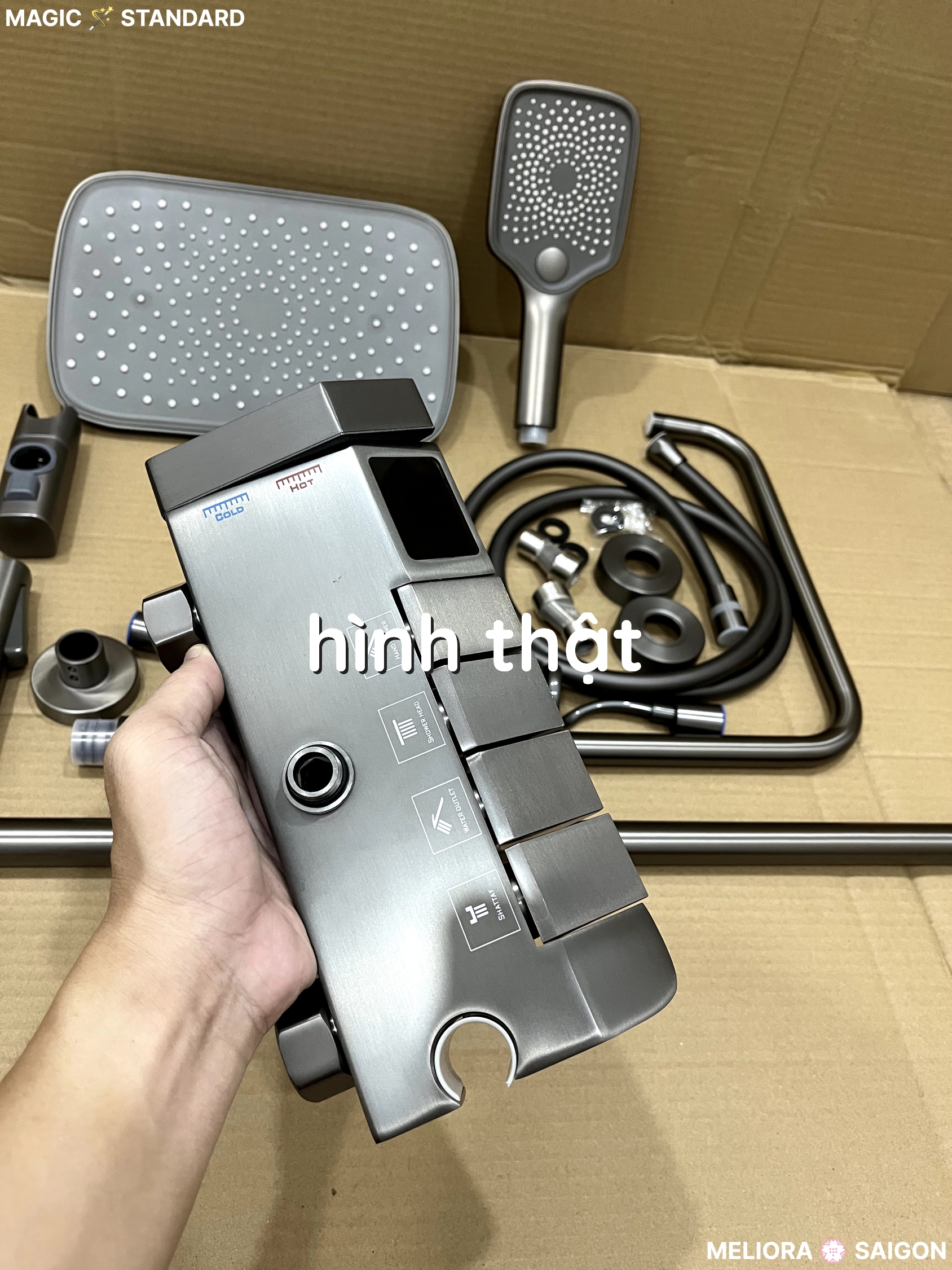 Sen cây nhiệt độ phím đàn hiển thị kỹ thuật số
