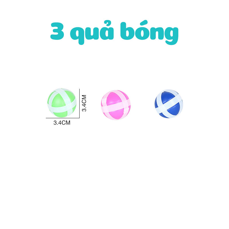 Đồ Chơi Bảng Ném Bóng Dính Hình Động Vật Ngộ Nghĩnh Đồ Chơi Trẻ Em Giúp Bé Vận Động Và Phát Triển Tư Duy Tặng Kèm 3 Bóng